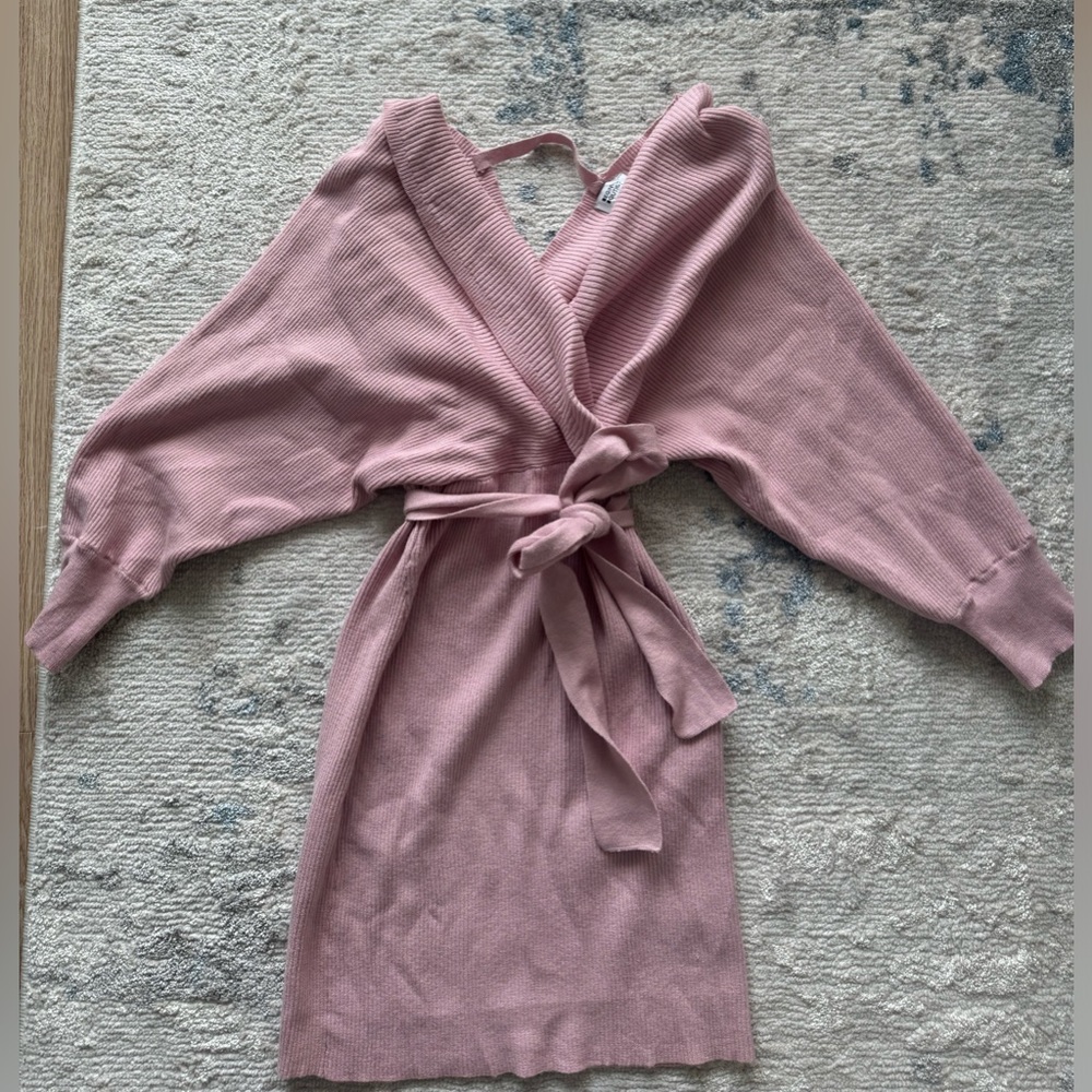 Beginning Boutique Pink Knit mini dress size AU 10/ US 6